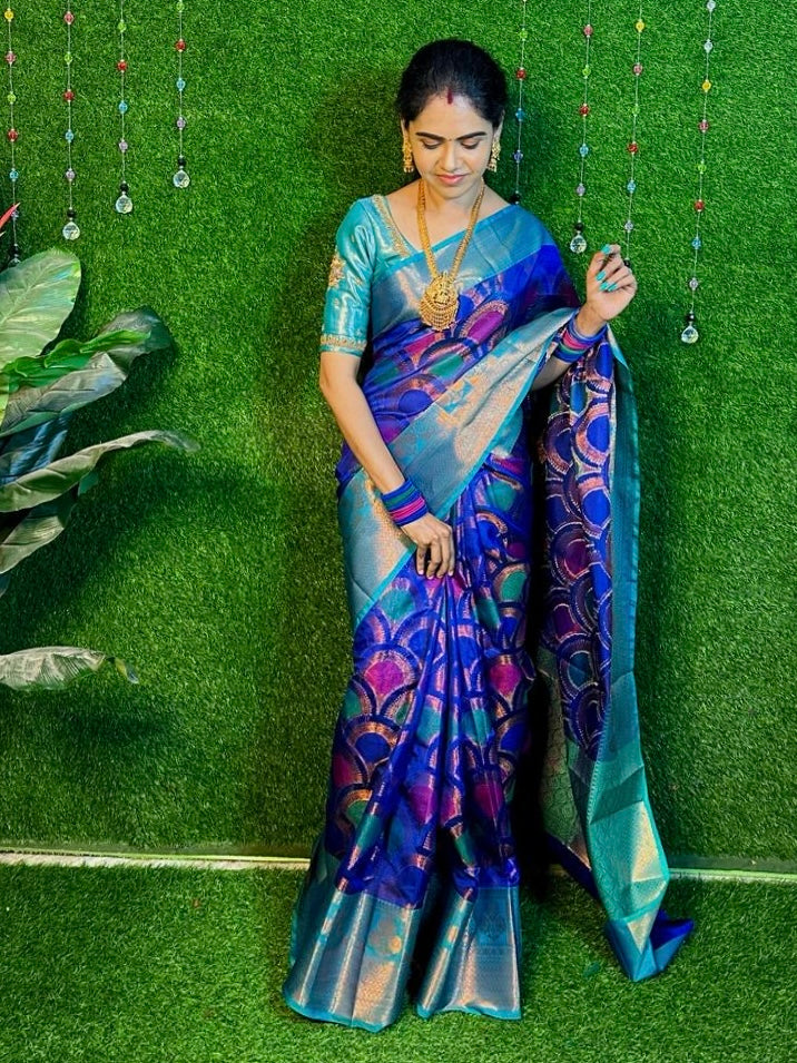 Triple shaded katan silk sarees ❌❌
