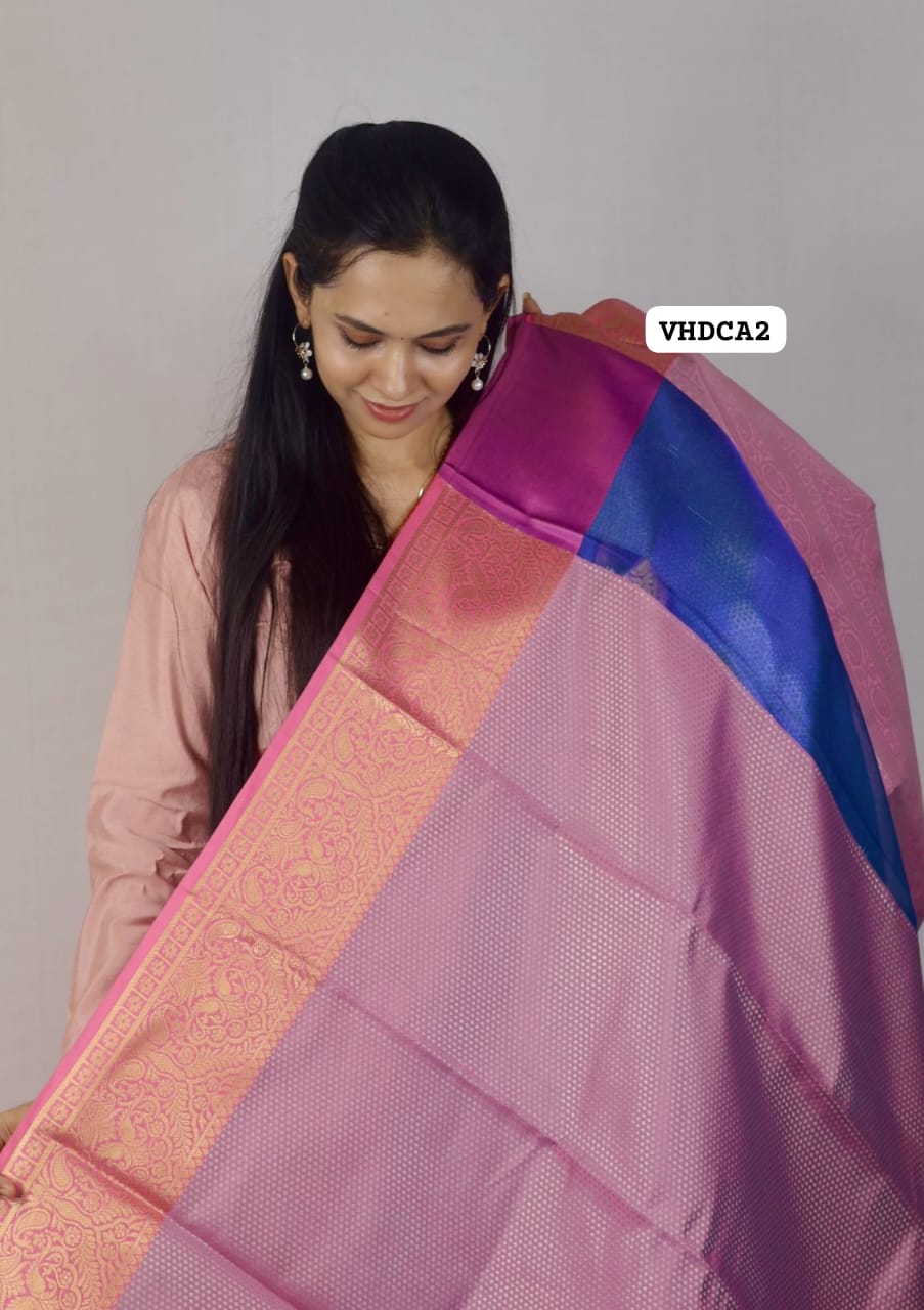 Katan semi silk saree 🥳