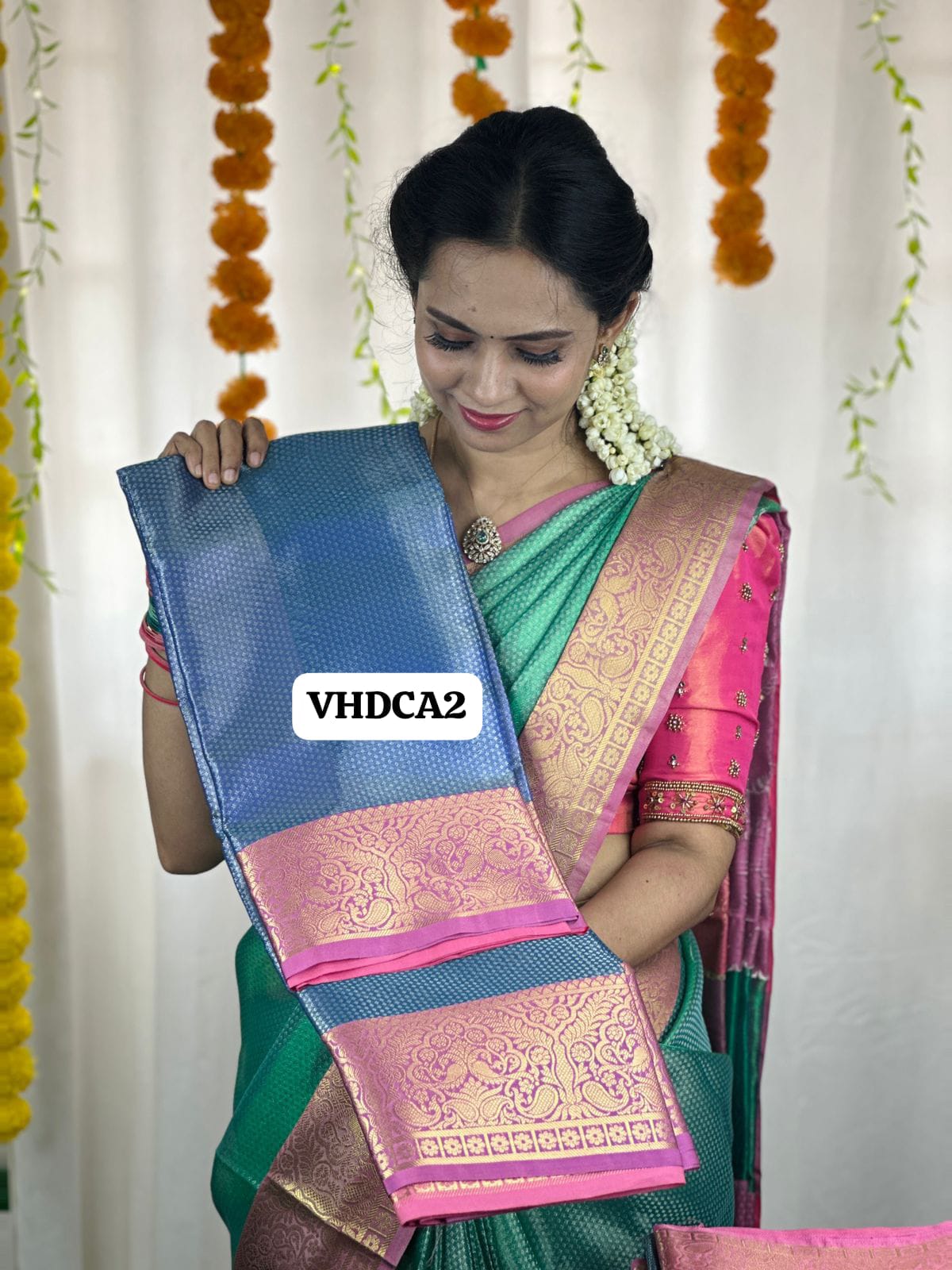 Katan semi silk saree 🥳