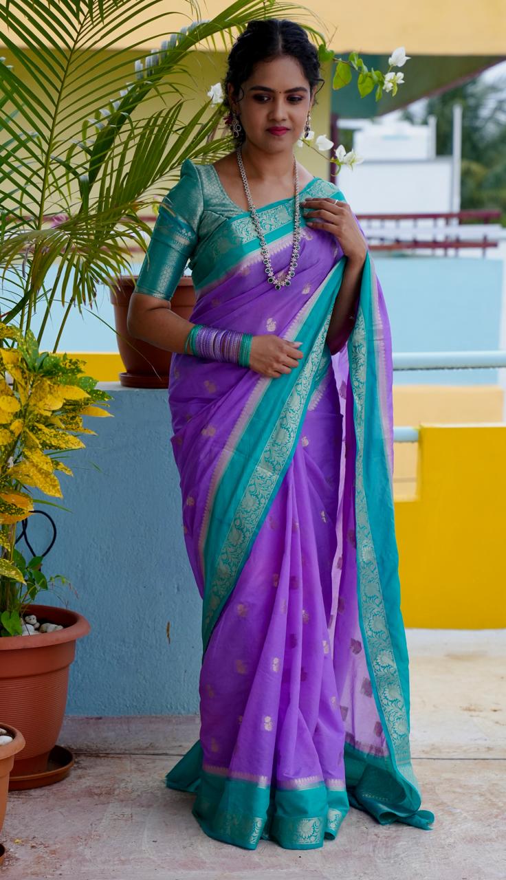 Premium warm silk saree ❌
