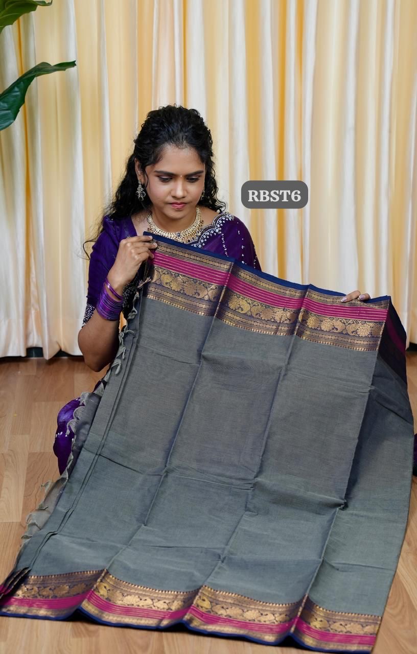 Kanchi Cotton Sareeš„°