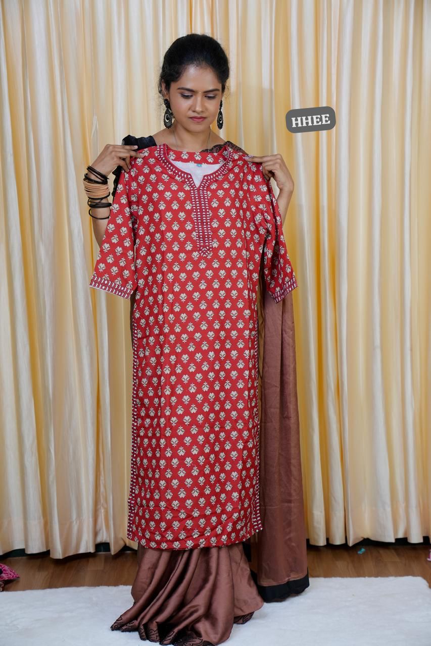 Cotton Salwar 3 pieces Set🥰😎