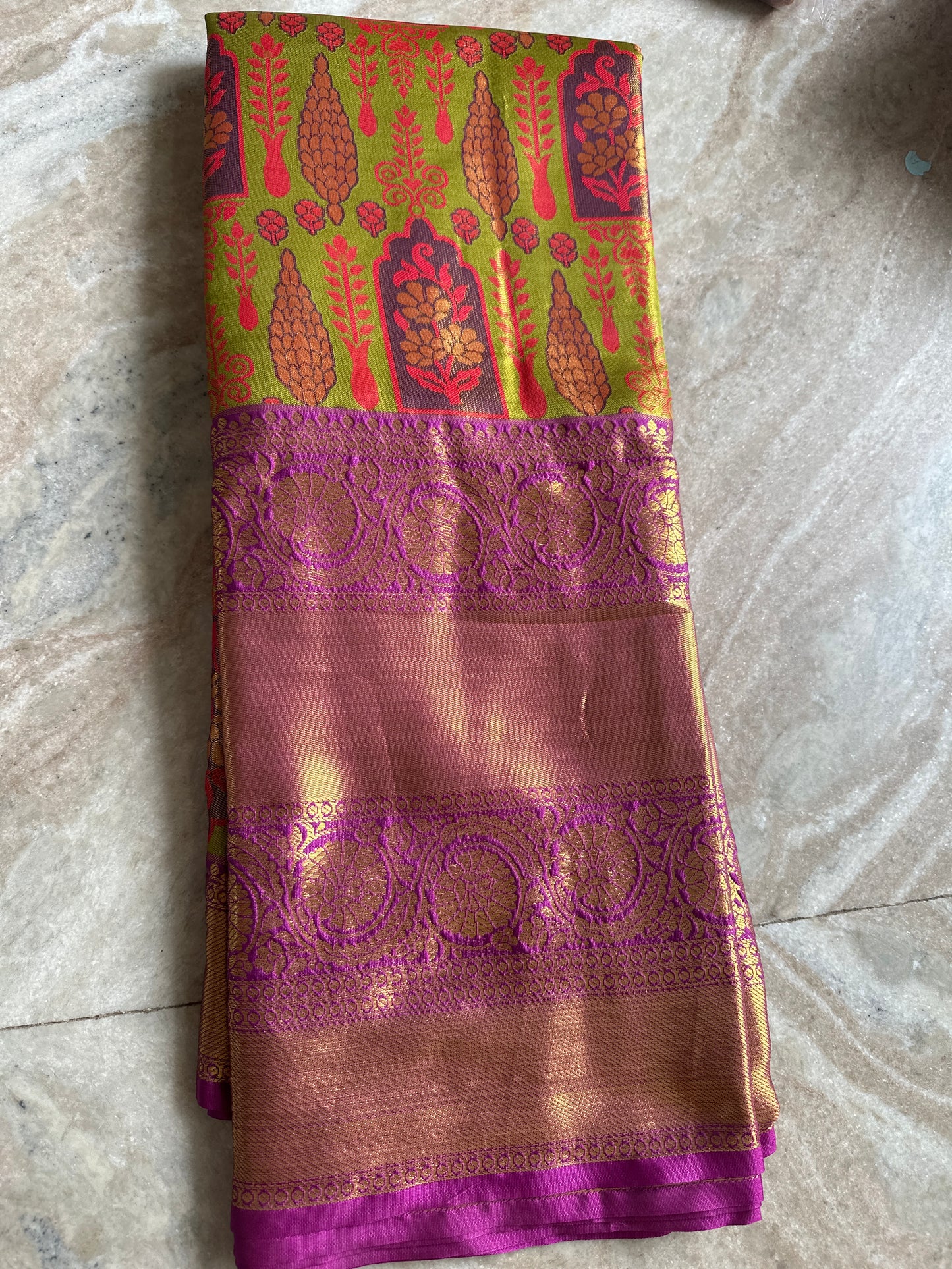 Kanchi bridal semi silk📷