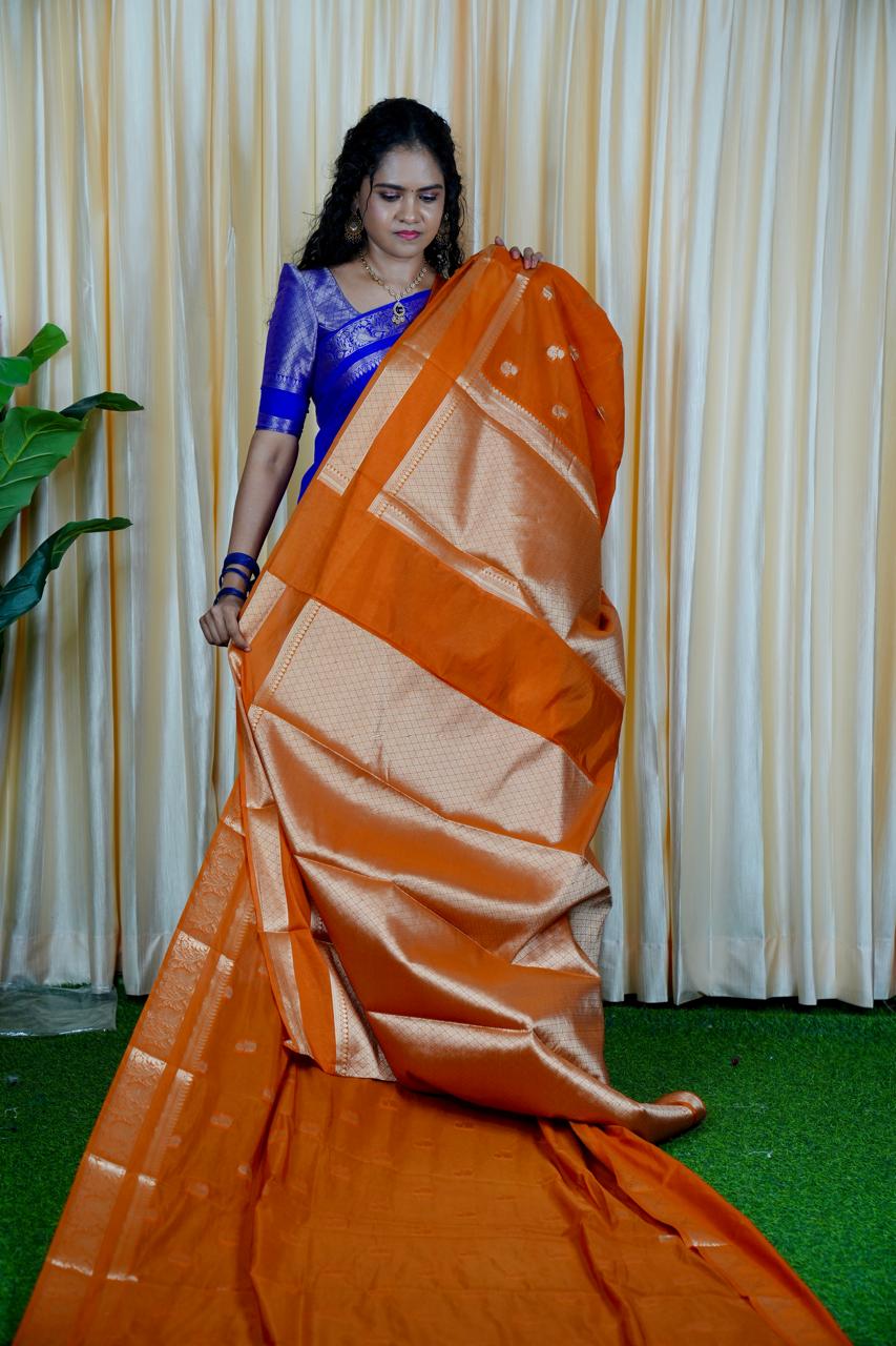 Premium warm silk saree🥳