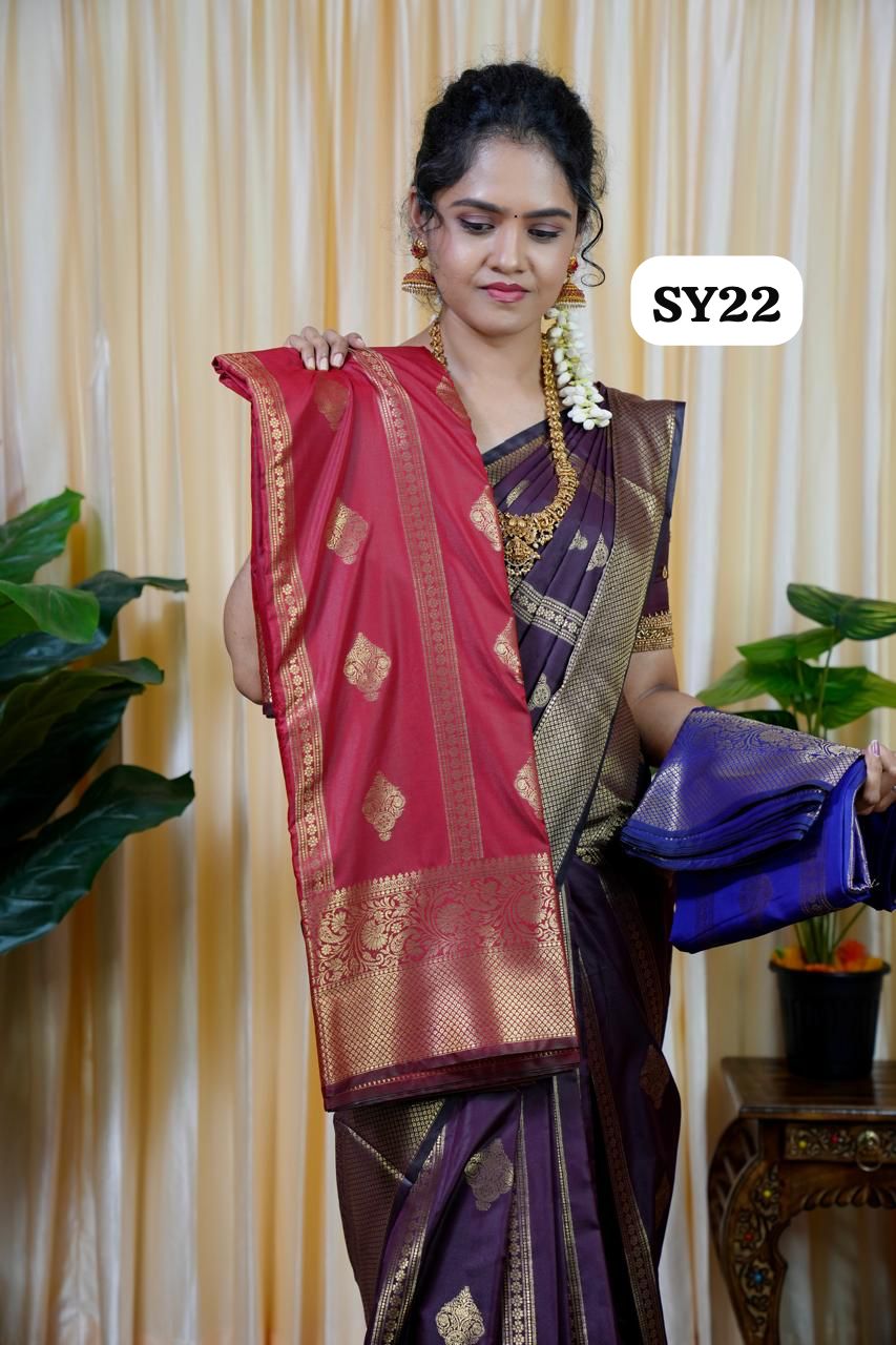 Semi soft silk saree 🥰🥳