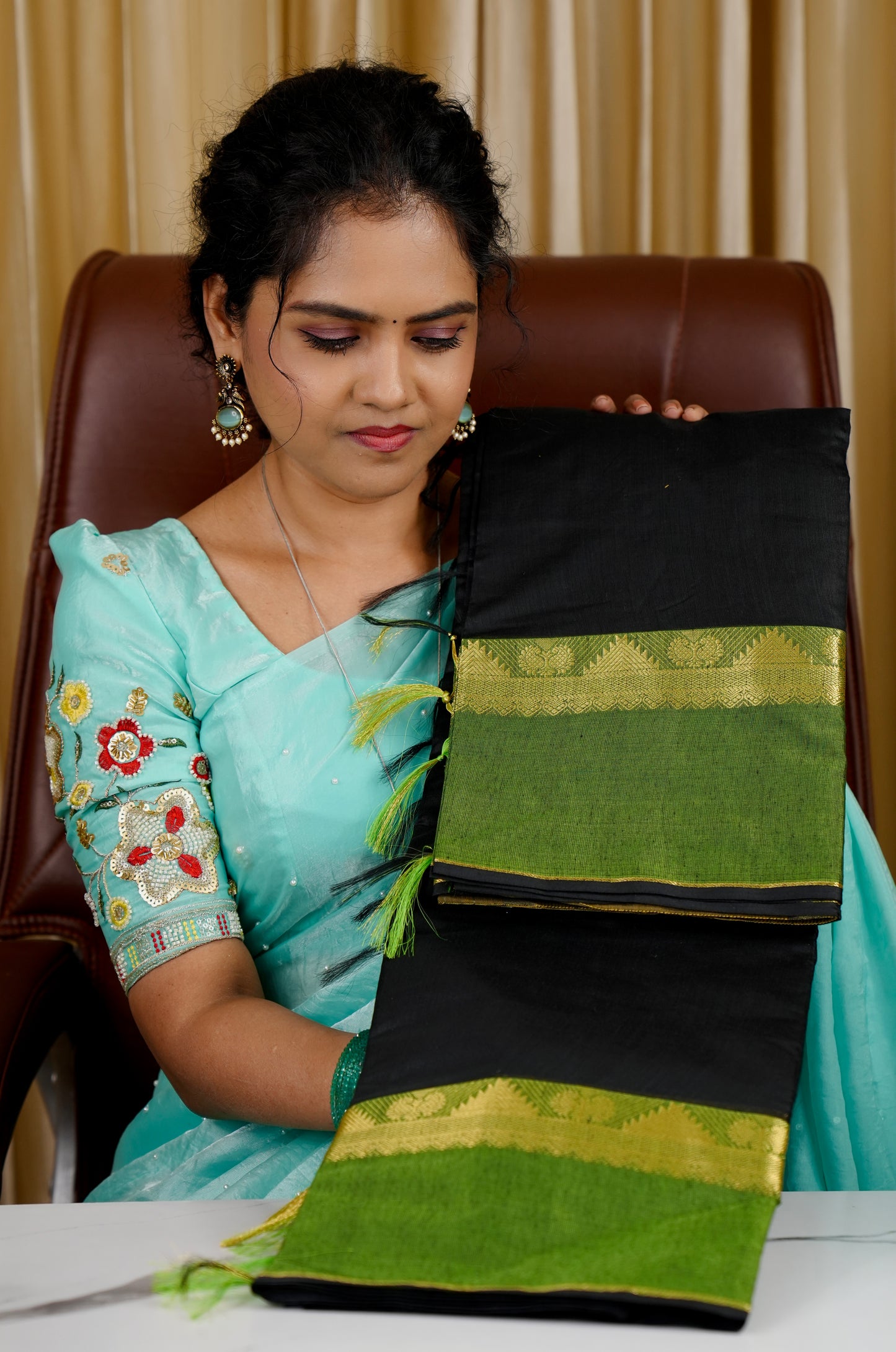 VTV thrisha inspired semi silk cotton saree 🥳🥰✅