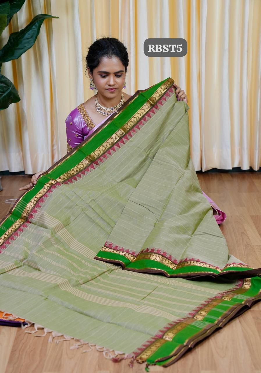 Kanchi Cotton Saree 🥰