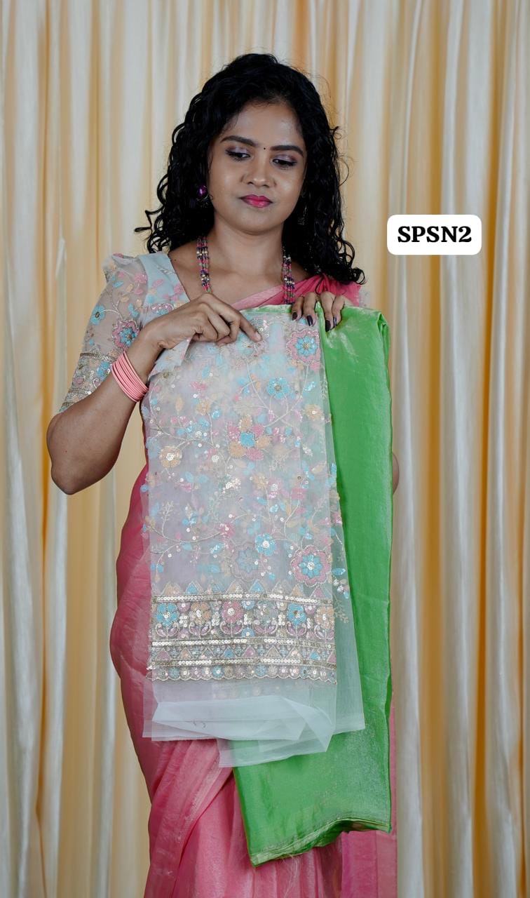 Space silk saree only🥳✅