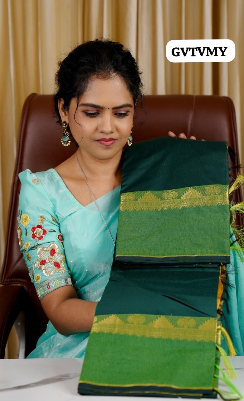 VTV thrisha inspired semi silk cotton saree 🥳🥰✅