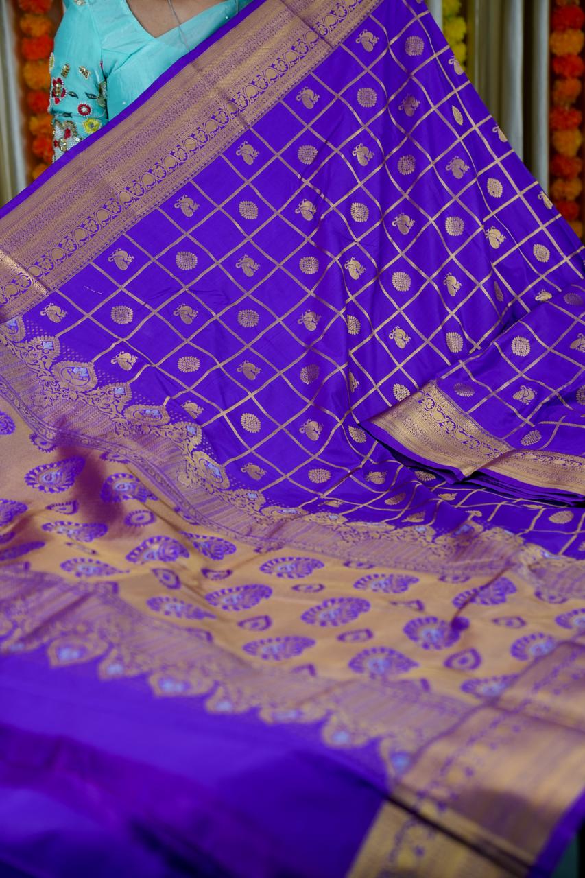 Premium Kanchi silk saree ❌