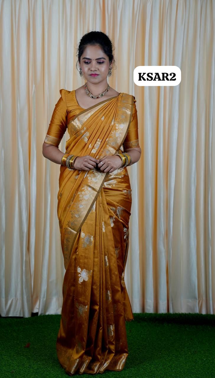 Soft silk saree 🥳✅