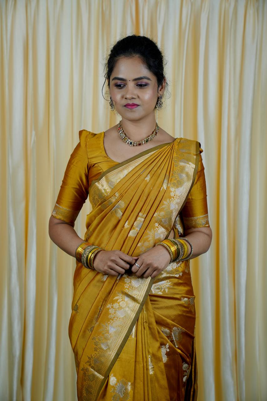 Soft silk saree 🥳✅