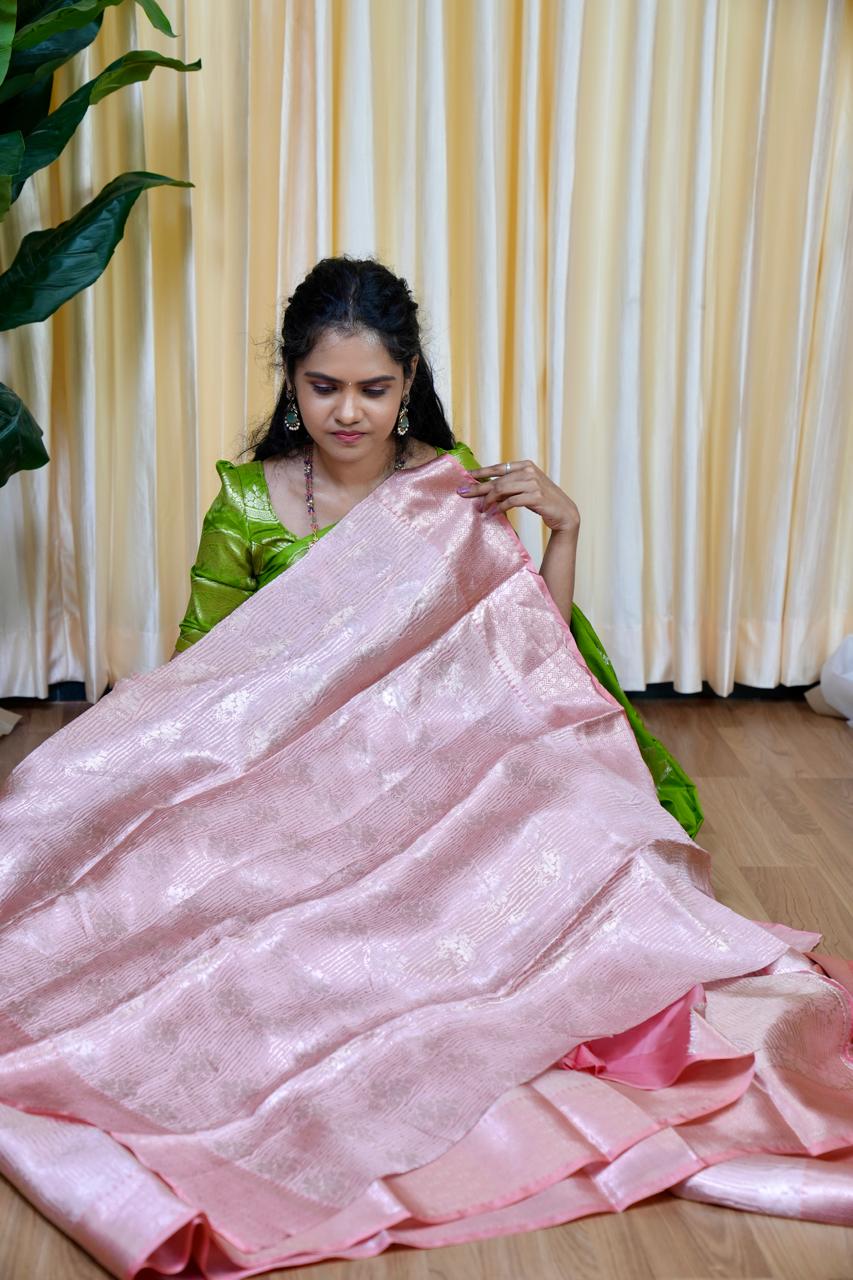 Soft Katan Saree 😎🥰