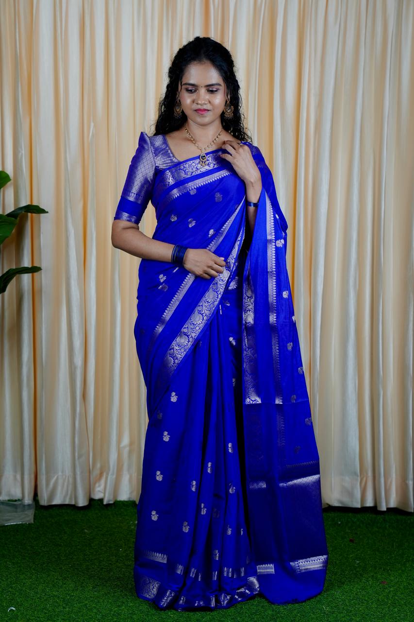 Premium warm silk saree🥳