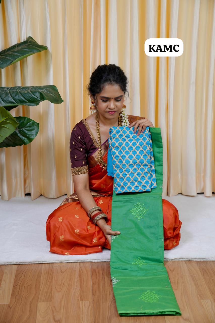 Chanderi cotton🥰🏃🏼♀️