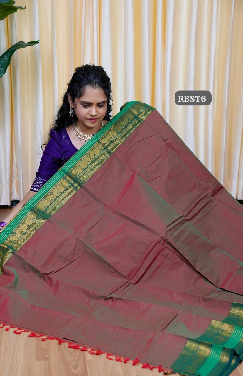 Kanchi Cotton Saree 🥰