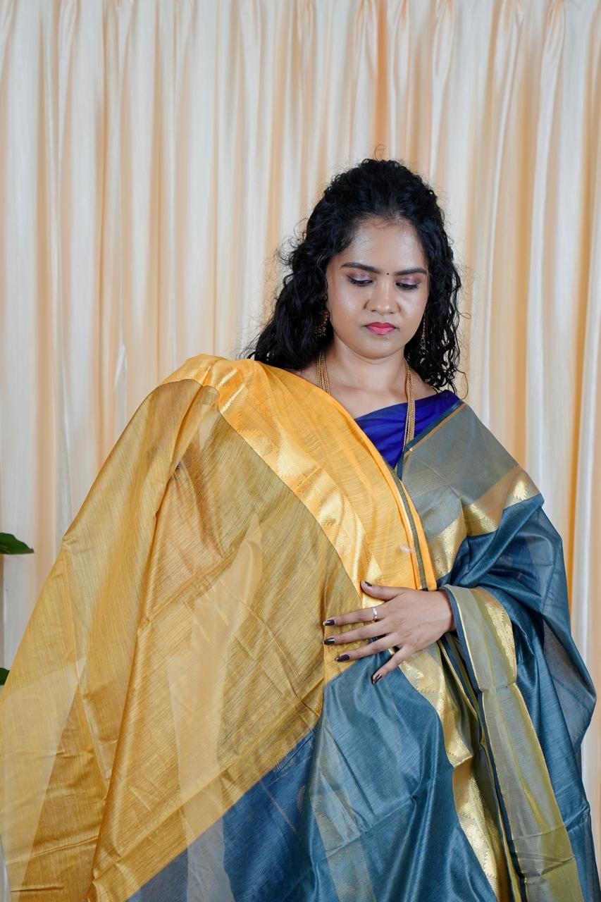 VTV Thrisha inspired semi silk saree 🥰🥳