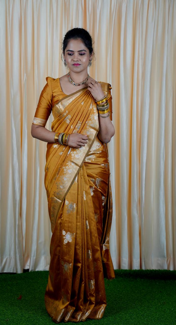 Soft silk saree 🥳✅