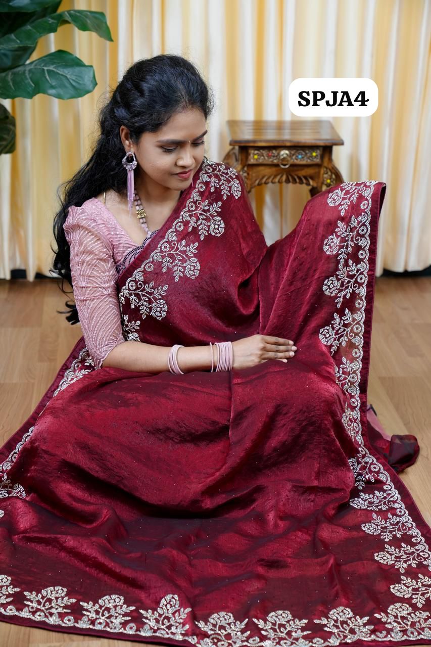 Premium space silk saree š„°š„³