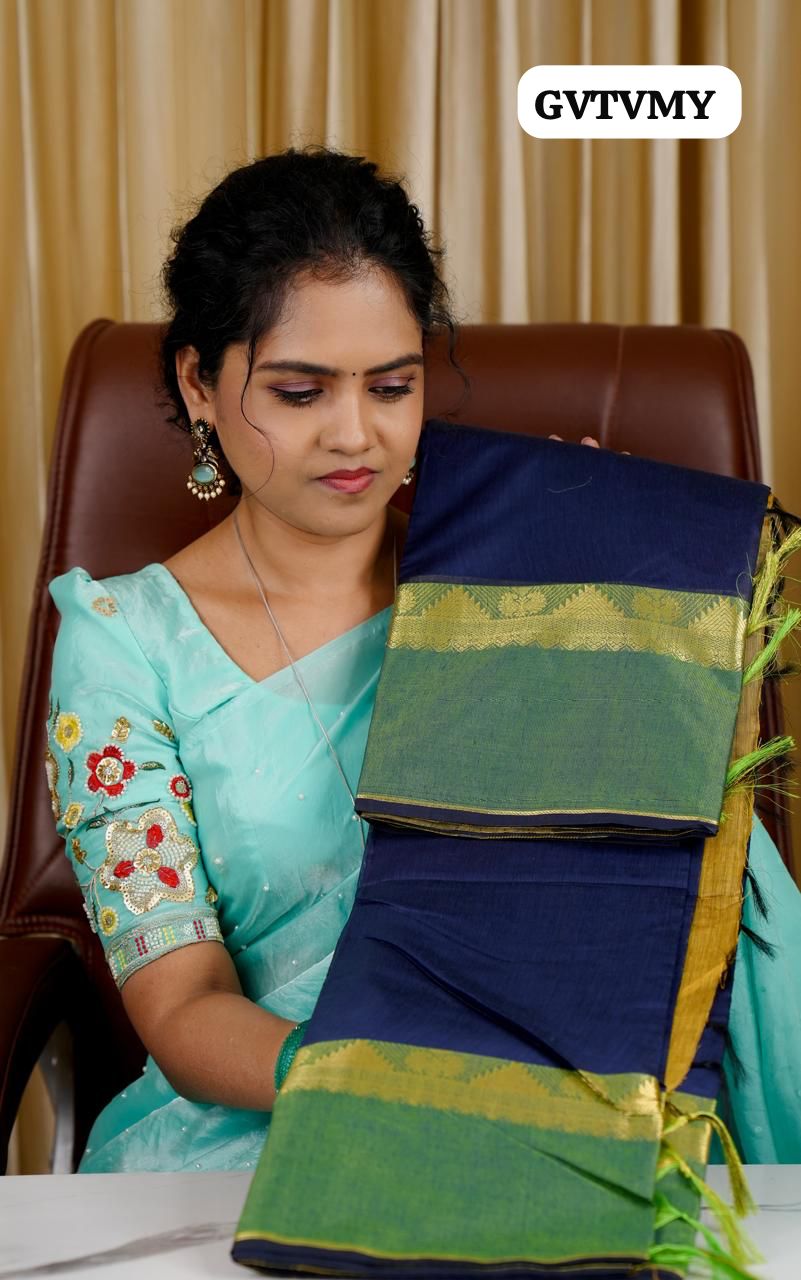VTV thrisha inspired semi silk cotton saree 🥳🥰✅
