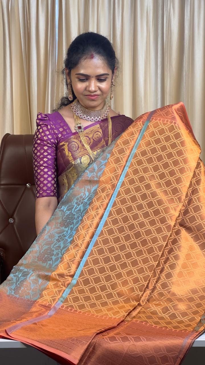 Katan tissue silk