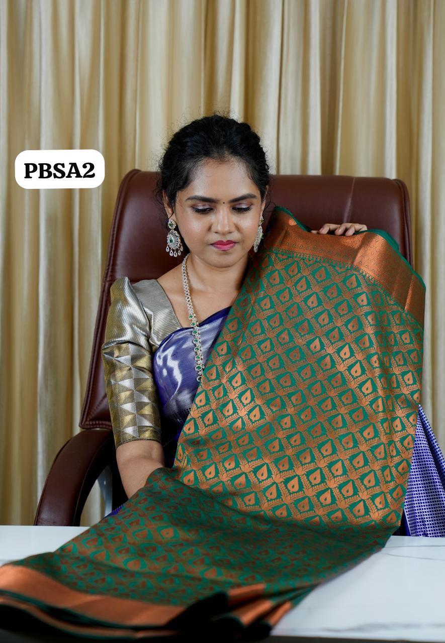 Premium bridal semi silk sarees🥳✅