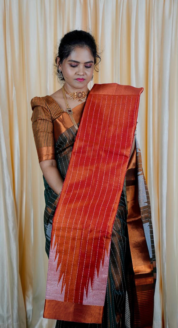 Soft cotton silk zari weaving sarees🥰🥳✅