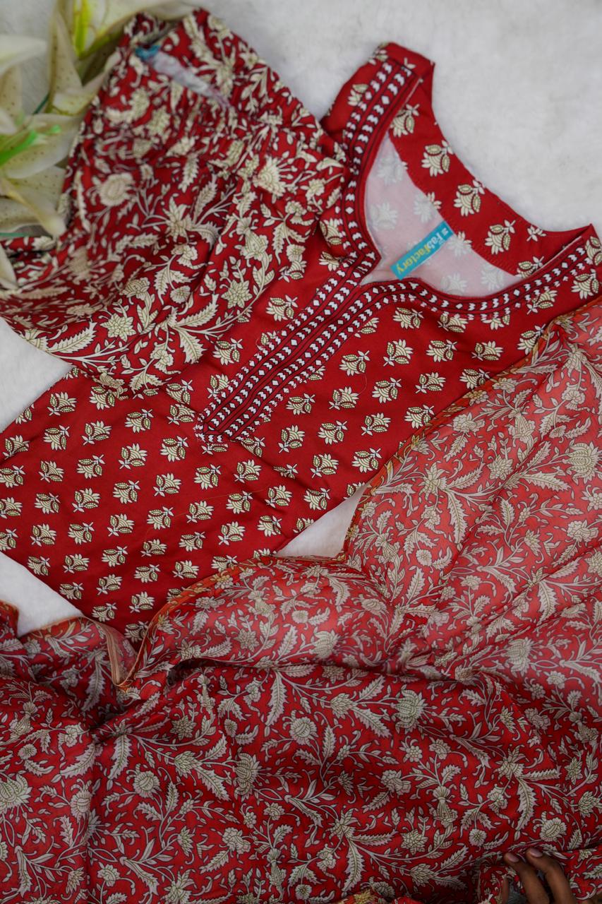 Cotton Salwar 3 pieces Set🥰😎