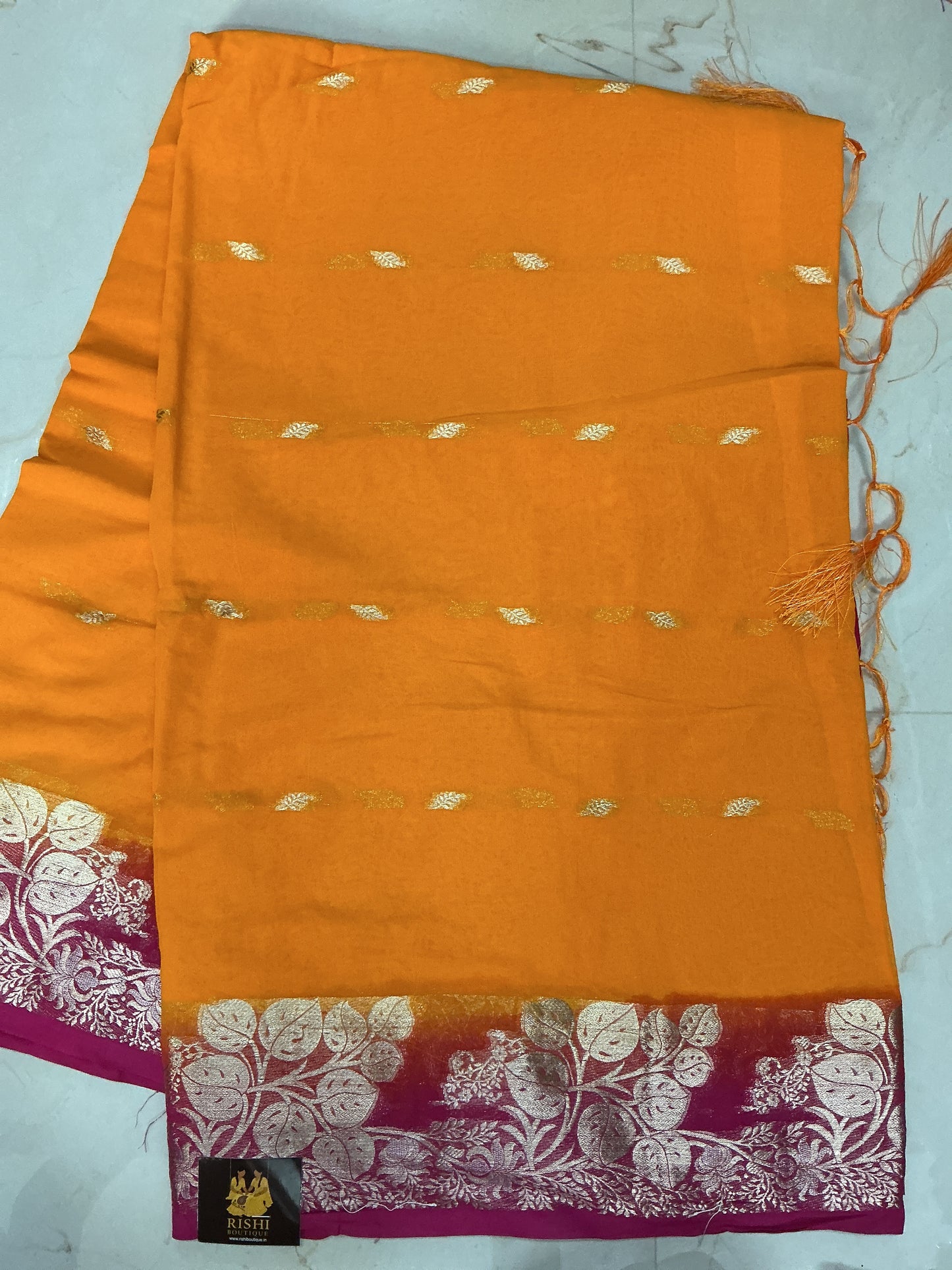 Chiffon saree❌️