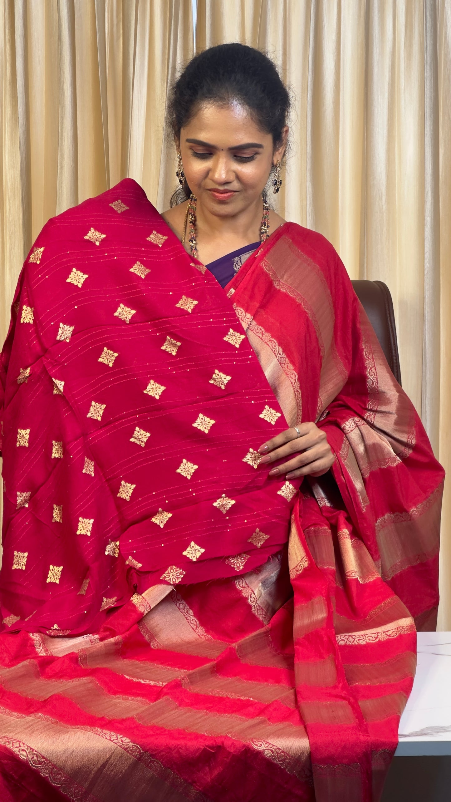 Premium banarasi georgette sarees ❌