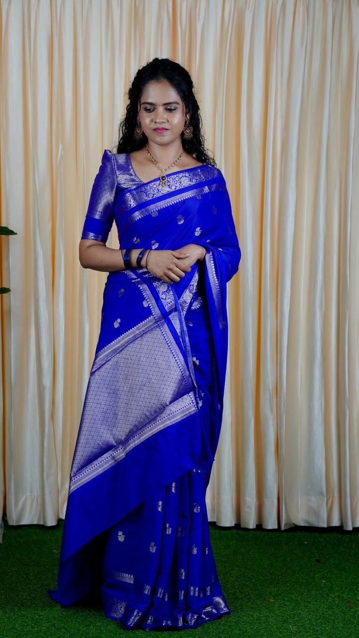 Premium warm silk saree🥳