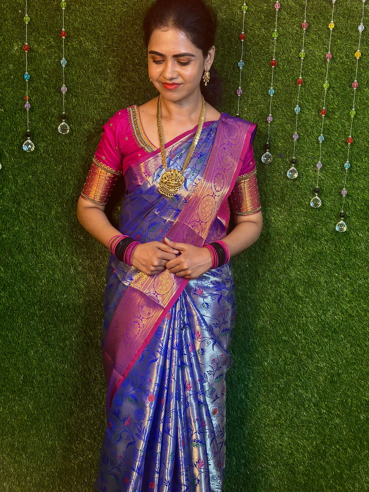 semi silk saree prebook š¤out of stock