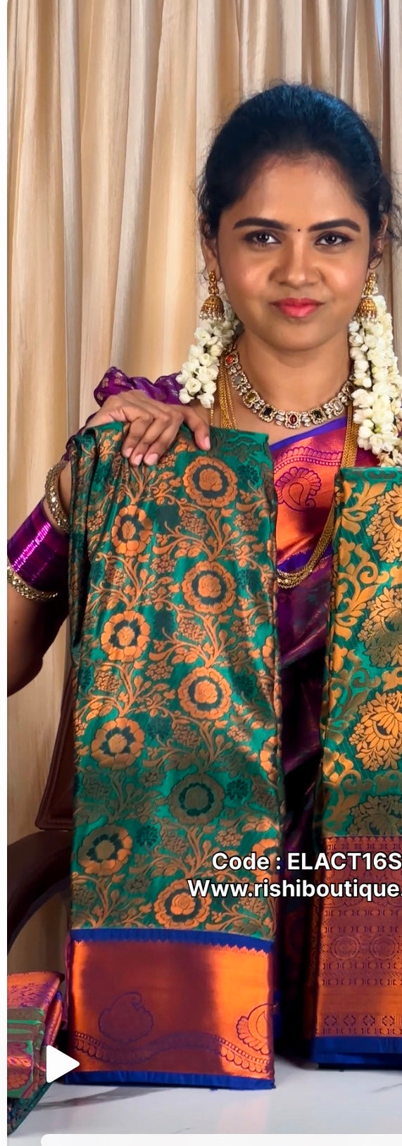 Nikki Galrani saree❌
