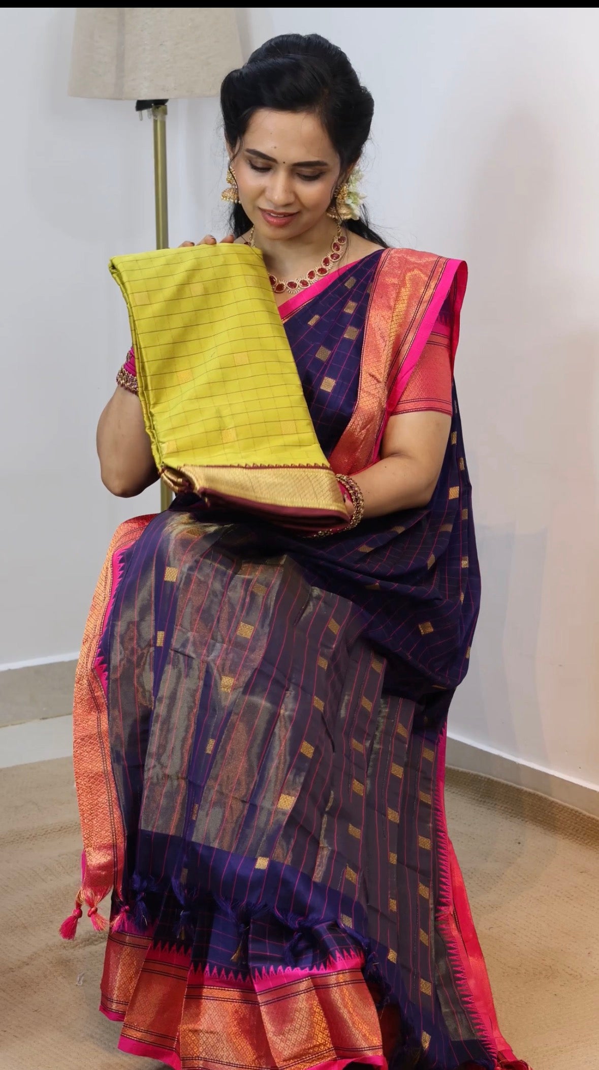 Semi soft silk saree ๐๐๐