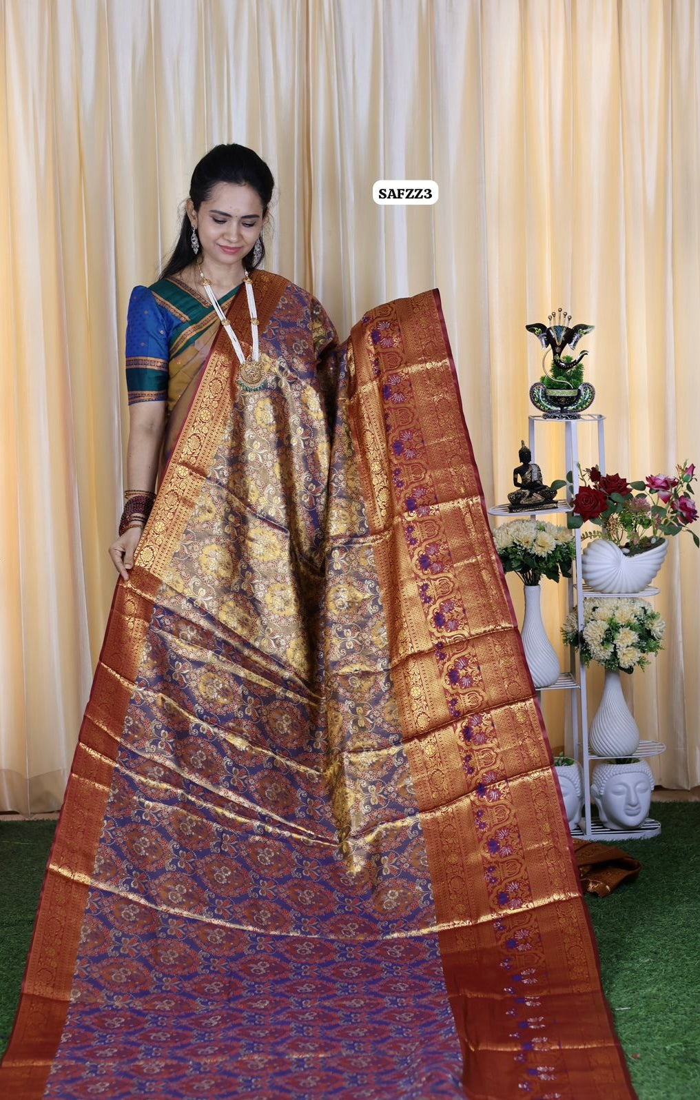 Kanchi inspired semi silk ❌ not available
