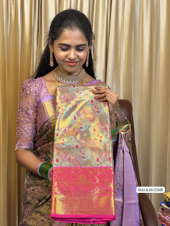 Kanchi semi silk sareeš„³