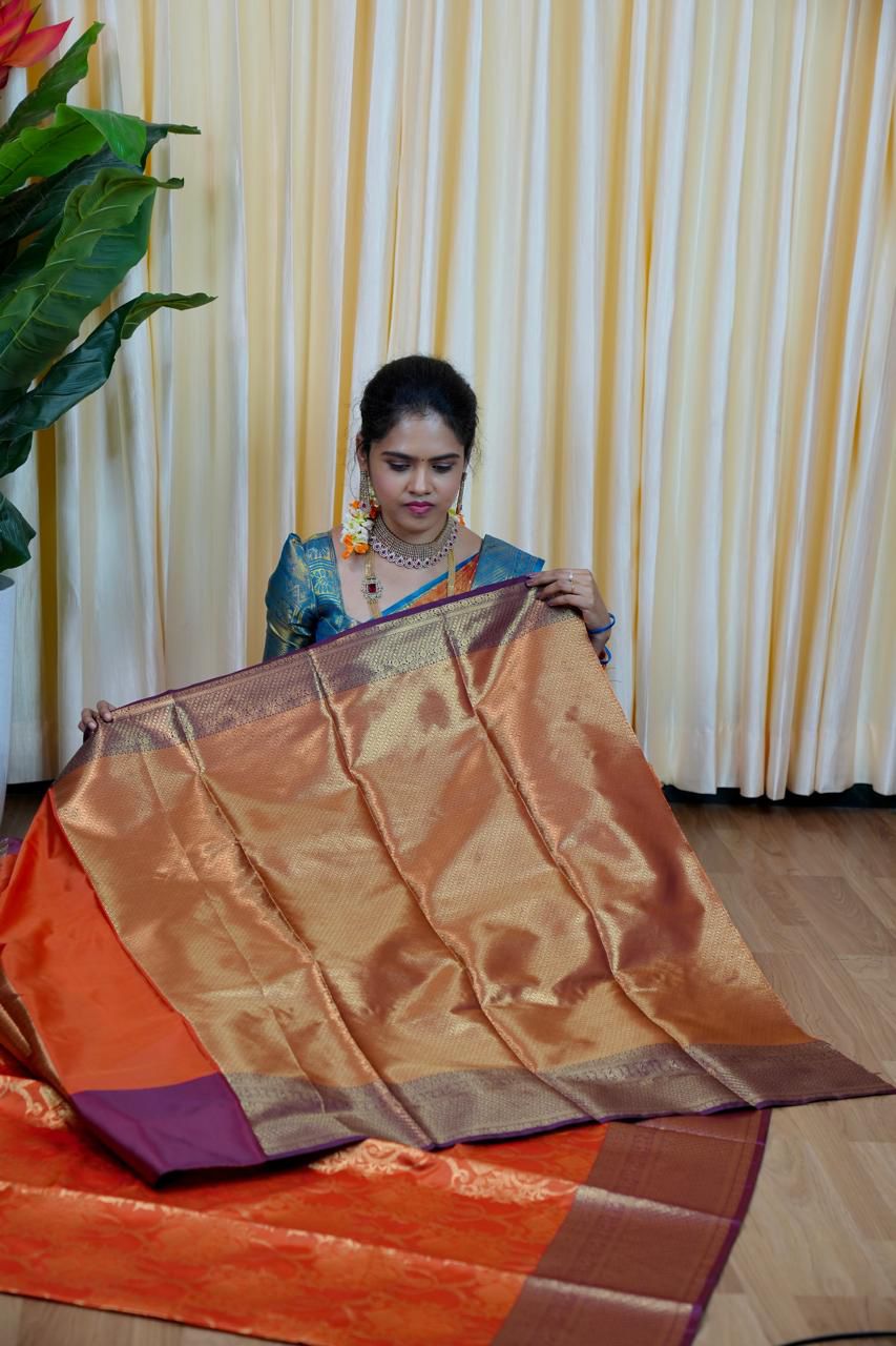 Paithani border Soft silk sarees 🥳