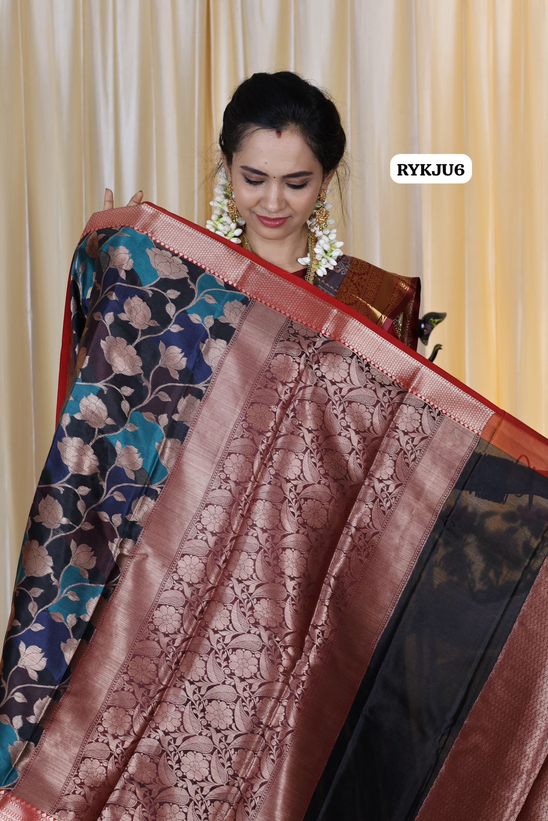 Soft Katan .semi soft silk saree 🥳