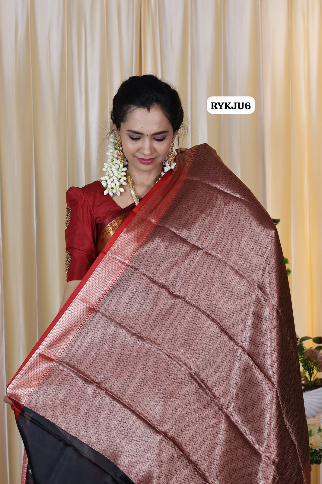 Soft Katan .semi soft silk saree 🥳
