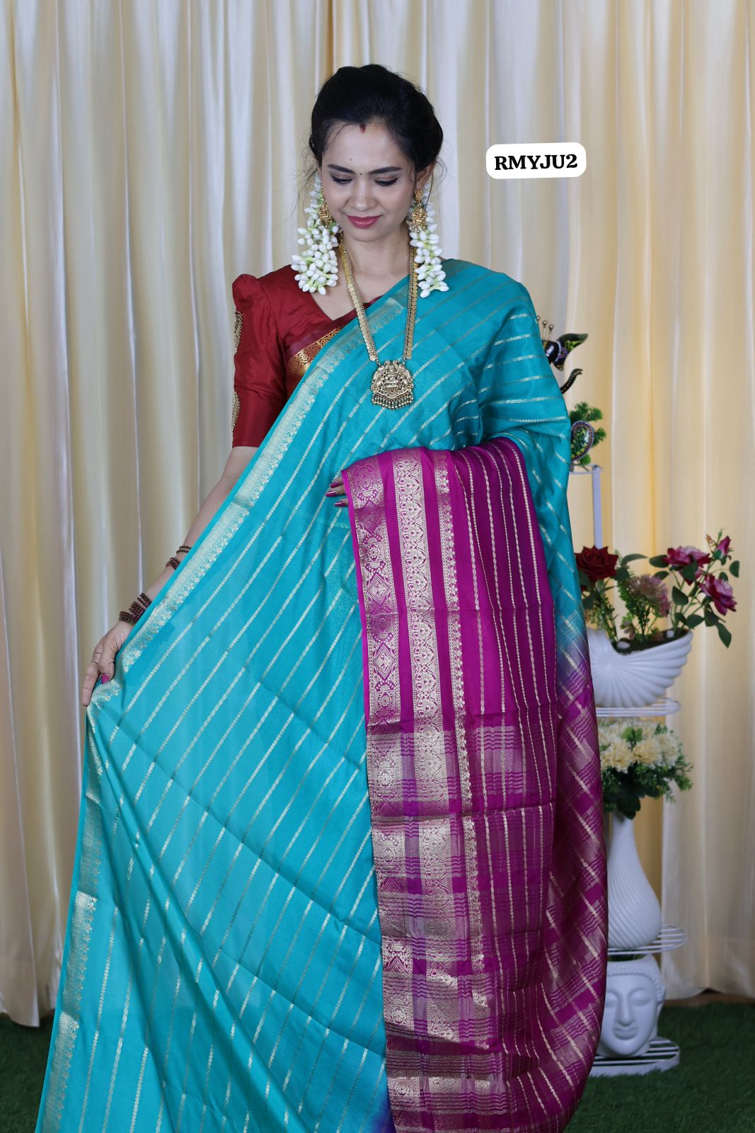 Mysore crepe silk sareeš„³