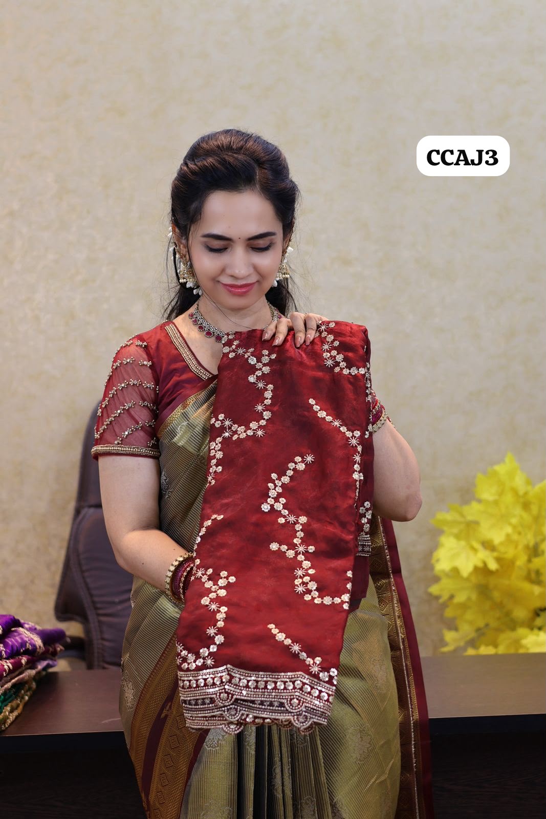 Space Silk Sequence saree😍🥳