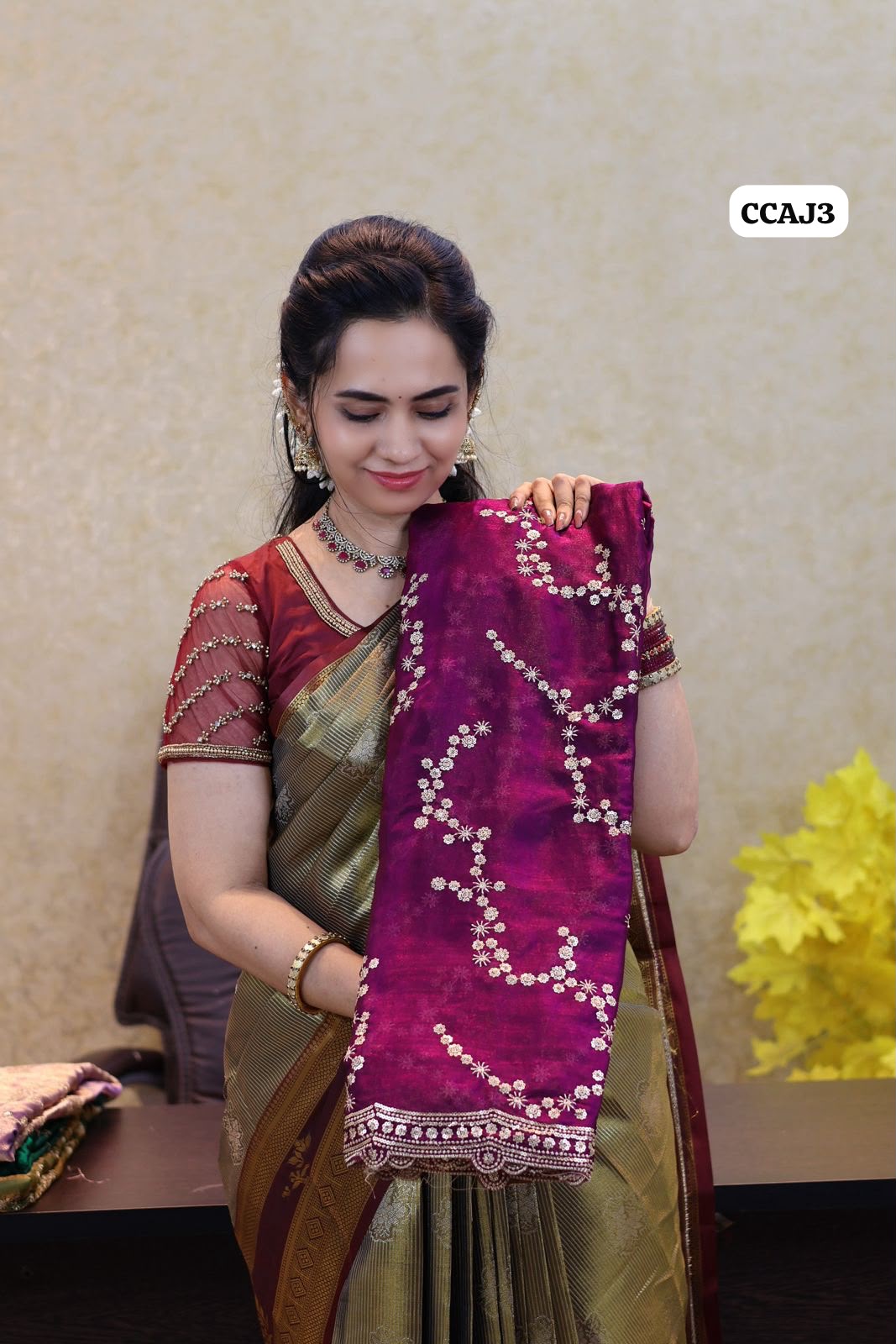 Space Silk Sequence saree😍🥳