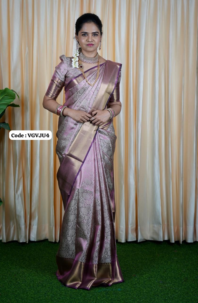 Premium soft katan saree👇🏻