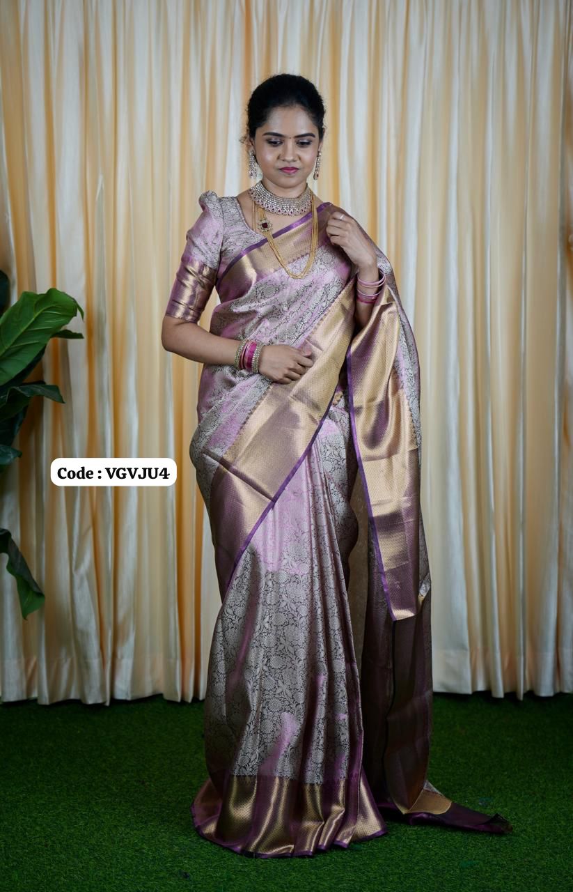 Premium soft katan saree👇🏻