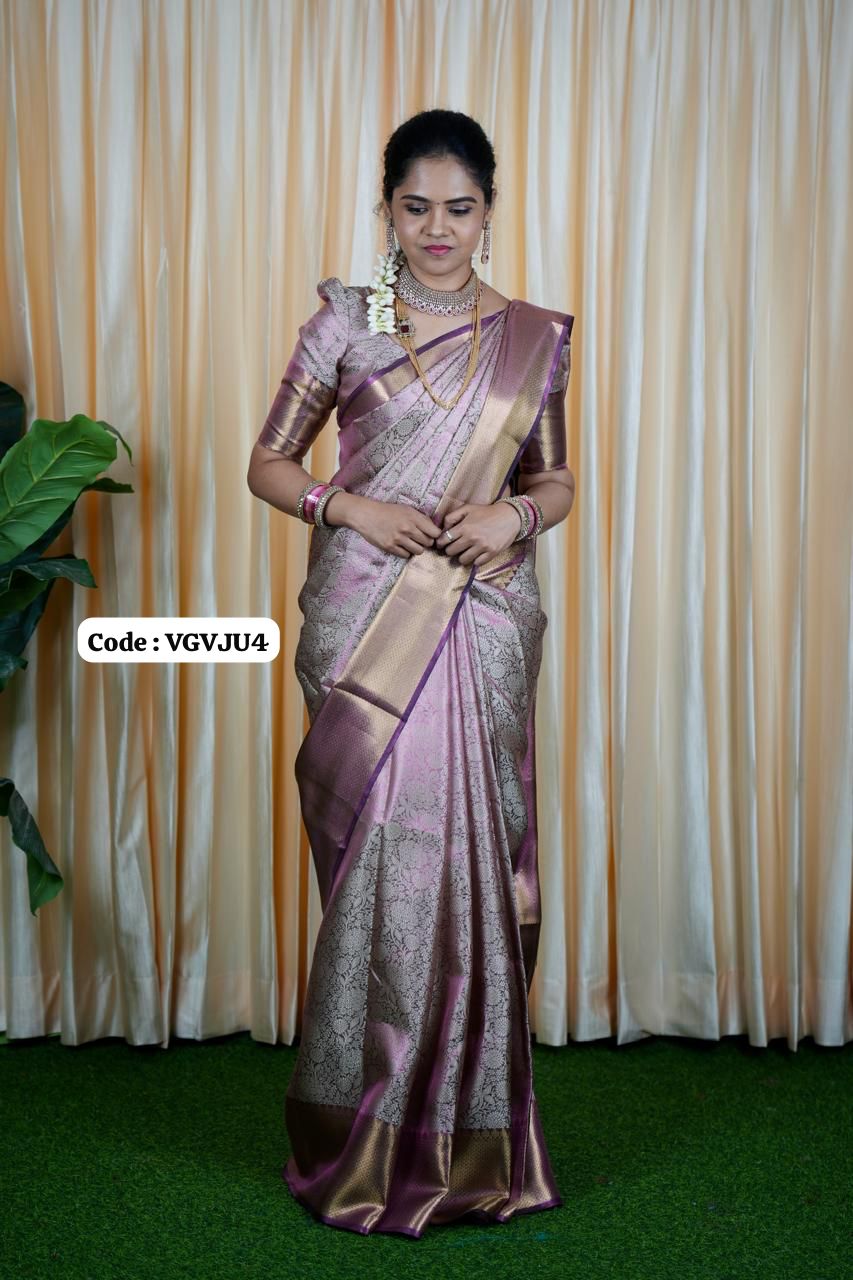 Premium soft katan saree👇🏻