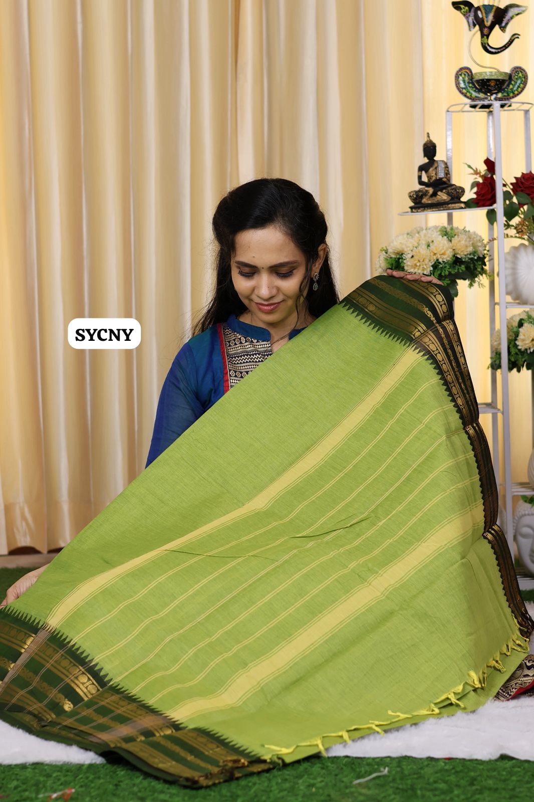 Kanchi cotton saree😍🥳
