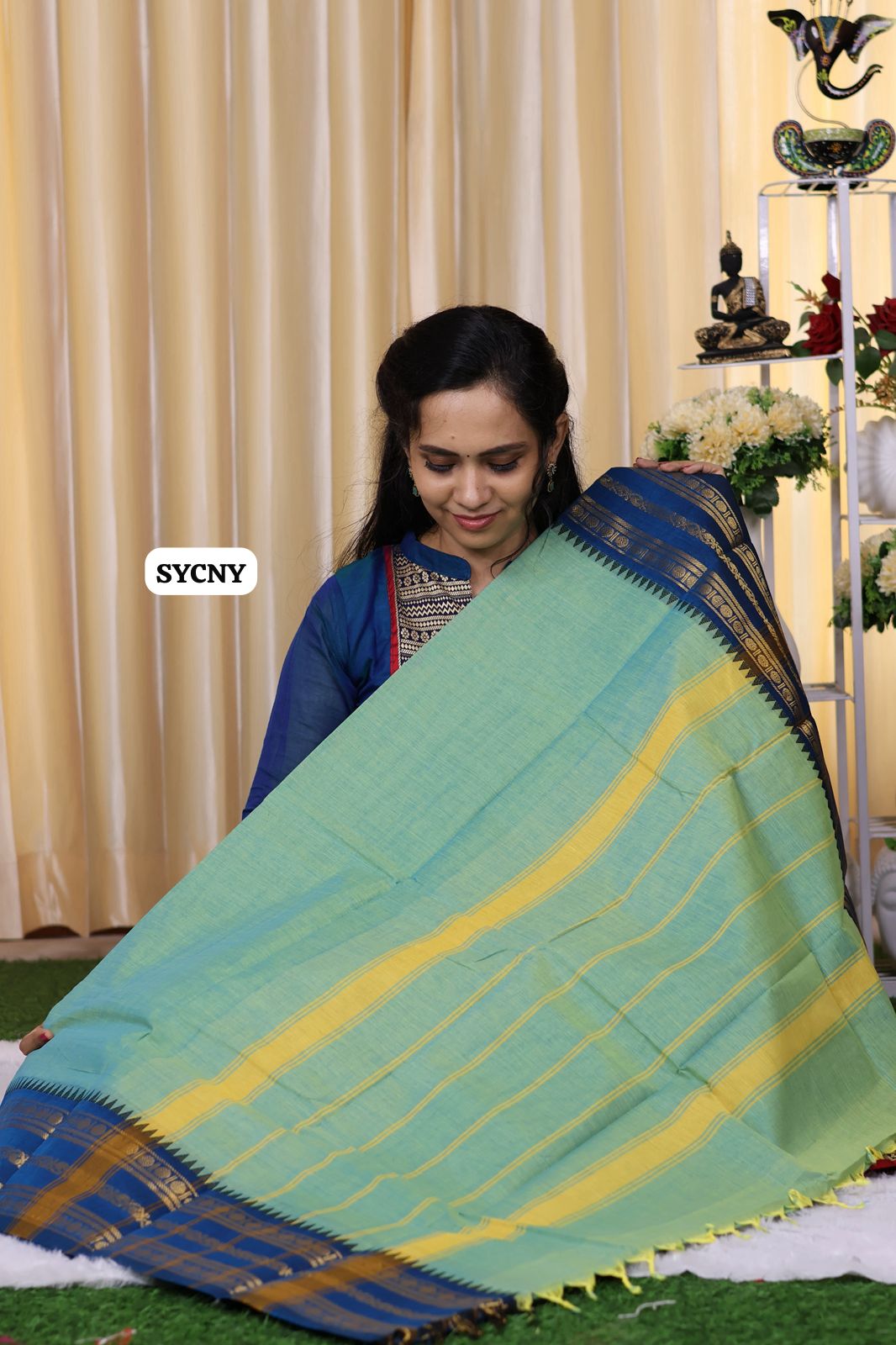 Kanchi cotton saree🥳