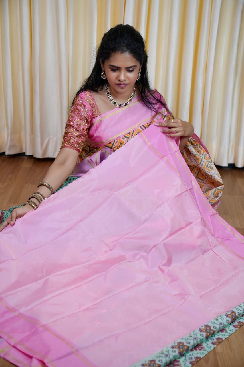 Soft silk Saree🥰😎🌈📚