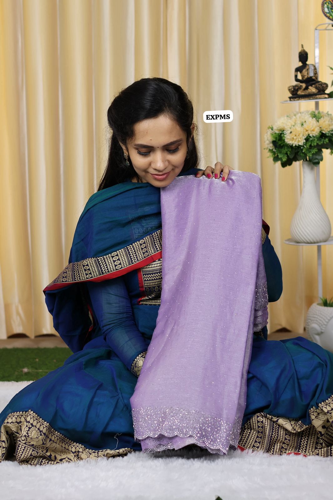 Fendy chiffon saree😍Ⓜ️offer