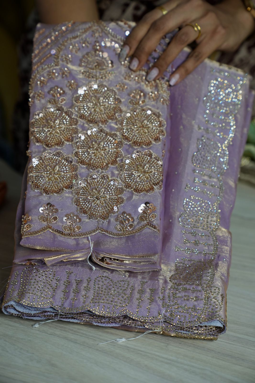 Metallic space silk saree π₯°ππ